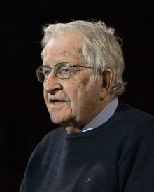 Photo of author Noam Chomsky